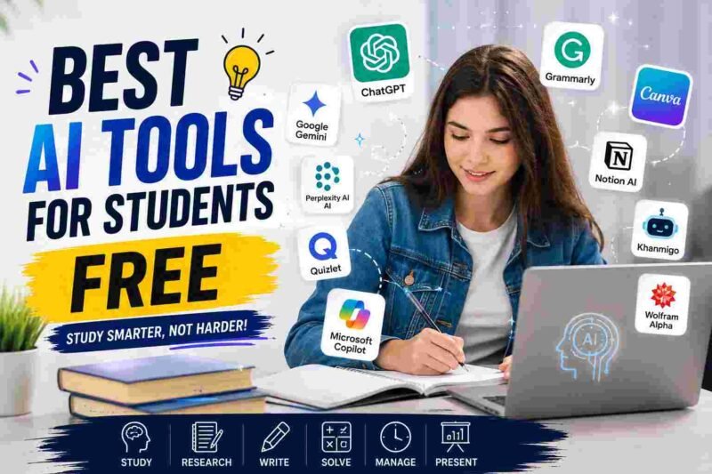 Best AI Tools for Students Free in 2026: Complete USA Student Guide