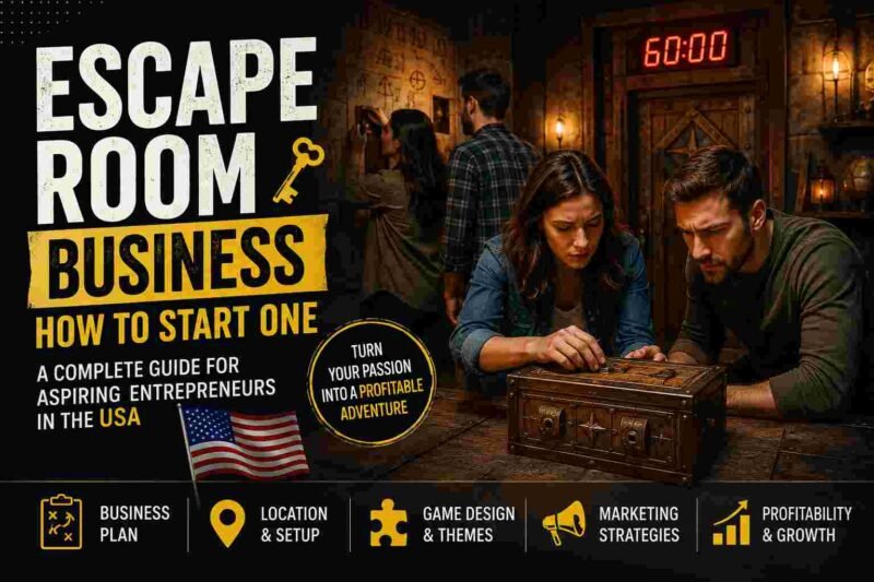 Escape Room Business: How to Start One and Build a Profitable Venture in the USA