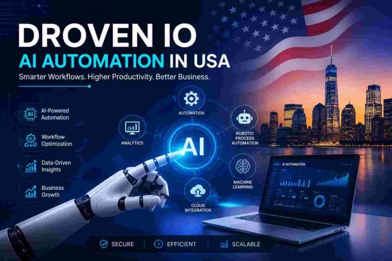 Droven IO AI Automation in USA: A Complete Guide to Smarter Business Automation in 2026